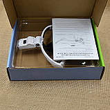 Окуляри лупа на гумці з підсвіткою і зі змінними лінзами, бінокулярні 9892BP, фото 3