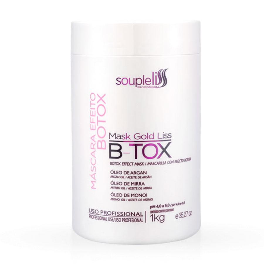 Ботекс для волосся SoupleLiss B-tox Mask Gold Liss 1000 мл