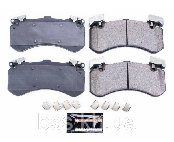 Колодки гальмівні Powerstop Z23-Z-23 ; перед AUDI A6, S6, A7 4G; A8 S8 4H; PR 1LU, 1LX, 1LN