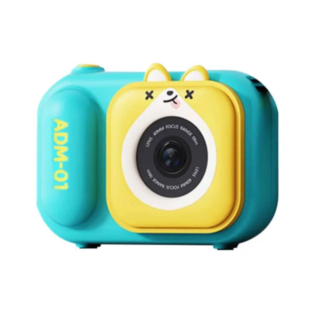 Дитячий фотоапарат TOY S11 ADM-01 Блакитний 2 камери селфі 2.4" HD екран