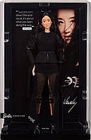Коллекционная кукла барби Вера Вонг Barbie Tribute Collection Vera Wang Doll, Wearing Black Romper and Chiffo