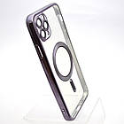 Чохол накладка з MagSafe Stylish Case для Apple iPhone 11 Pro Max Dark Purple, фото 2
