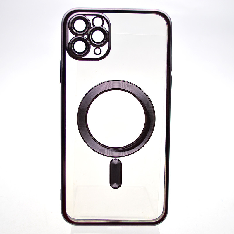 Чохол накладка з MagSafe Stylish Case для Apple iPhone 11 Pro Max Dark Purple, фото 1