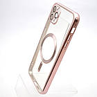 Чохол накладка з MagSafe Stylish Case для Apple iPhone 11 Pro Max Rose Gold, фото 3