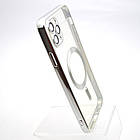 Чохол накладка з MagSafe Stylish Case для Apple iPhone 11 Pro Max Silver, фото 2