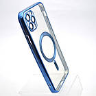 Чохол накладка з MagSafe Stylish Case для Apple iPhone 11 Pro Max Blue, фото 2