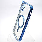 Чохол накладка з MagSafe Stylish Case для Apple iPhone 11 Pro Max Blue, фото 3