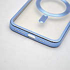Чохол накладка з MagSafe Stylish Case для Apple iPhone 11 Pro Max Light Blue, фото 5