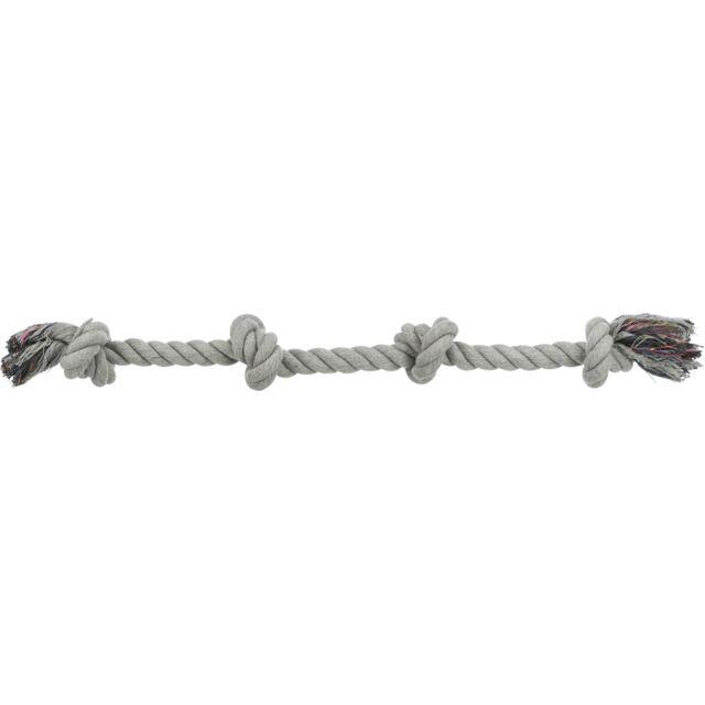 Игрушка верёвка апорт с 4 узлами для собак - фото 2 - id-p1837189487