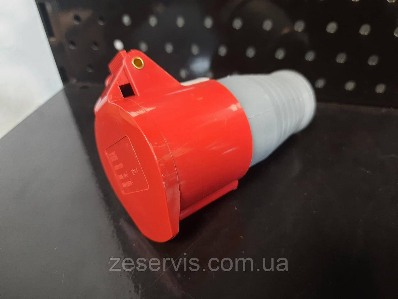 Розетка переносна ССІ-214 3Р+РЕ 16А 380-415В IP44, IEK, фото 1