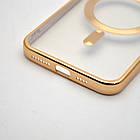 Чохол накладка з MagSafe Stylish Case для Apple iPhone 11 Pro Max Gold, фото 4
