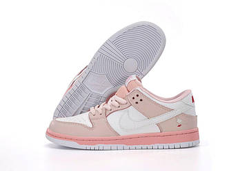 Жіночі Кросівки Nike SB Dunk Low Pink Pigeon x Staple 36-37-38-40