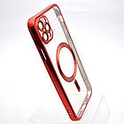 Чохол накладка з MagSafe Stylish Case для Apple iPhone 11 Pro Max Rose Red, фото 2