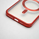 Чохол накладка з MagSafe Stylish Case для Apple iPhone 11 Pro Max Rose Red, фото 4