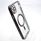 Чохол накладка з MagSafe Stylish Case для Apple iPhone 11 Pro Max Black, фото 2
