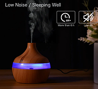 Зволожувач повітря з Led підсвічуванням Air Purifier, фото 6
