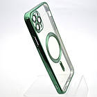 Чохол накладка з MagSafe Stylish Case для Apple iPhone 11 Pro Max Dark Green, фото 2