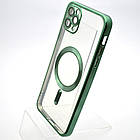 Чохол накладка з MagSafe Stylish Case для Apple iPhone 11 Pro Max Dark Green, фото 3