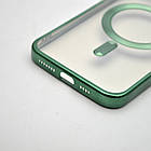 Чохол накладка з MagSafe Stylish Case для Apple iPhone 11 Pro Max Dark Green, фото 5
