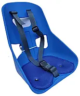 Велокрісло дитяче Mini на раму пластикове Синє ORG