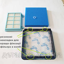 Комплект фільтрів для пилососа Philips FC8010: FC9330, FC9351, FC9353, FC9553, FC9570, фото 4