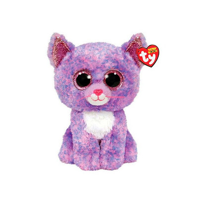 Дитяча м'яка іграшка TY Beanie Boo's Кіт CASSIDY 25см 36486, фото 1