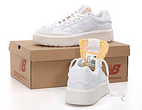 Кросівки жіночі весна літо білі New Balance CT302 White. Жіноче взуття біле низькі Нью Баланс СТ302, фото 8