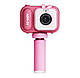 Дитячий фотоапарат TOY S11 ADM-01 Рожевий 2 камери селфі 2.4" HD екран, фото 8