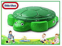 Песочница черепаха c крышкой Little Tikes США (631566)- 09