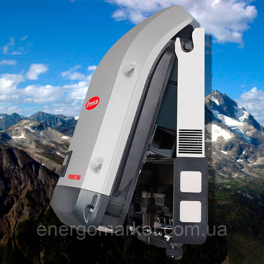Мережевий трифазний інвертор Fronius Symo 15.0-3-M Light (15 кВт/2 MPPT/без вбудованого моніторингу)