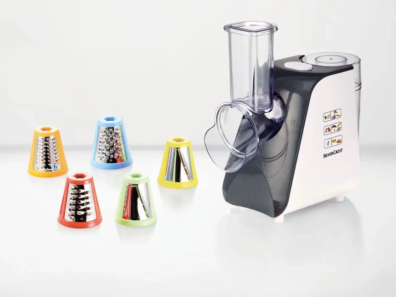 Електричний подрібнювач для овочів і фруктів Silver Crest SGR 150 D1 5в1