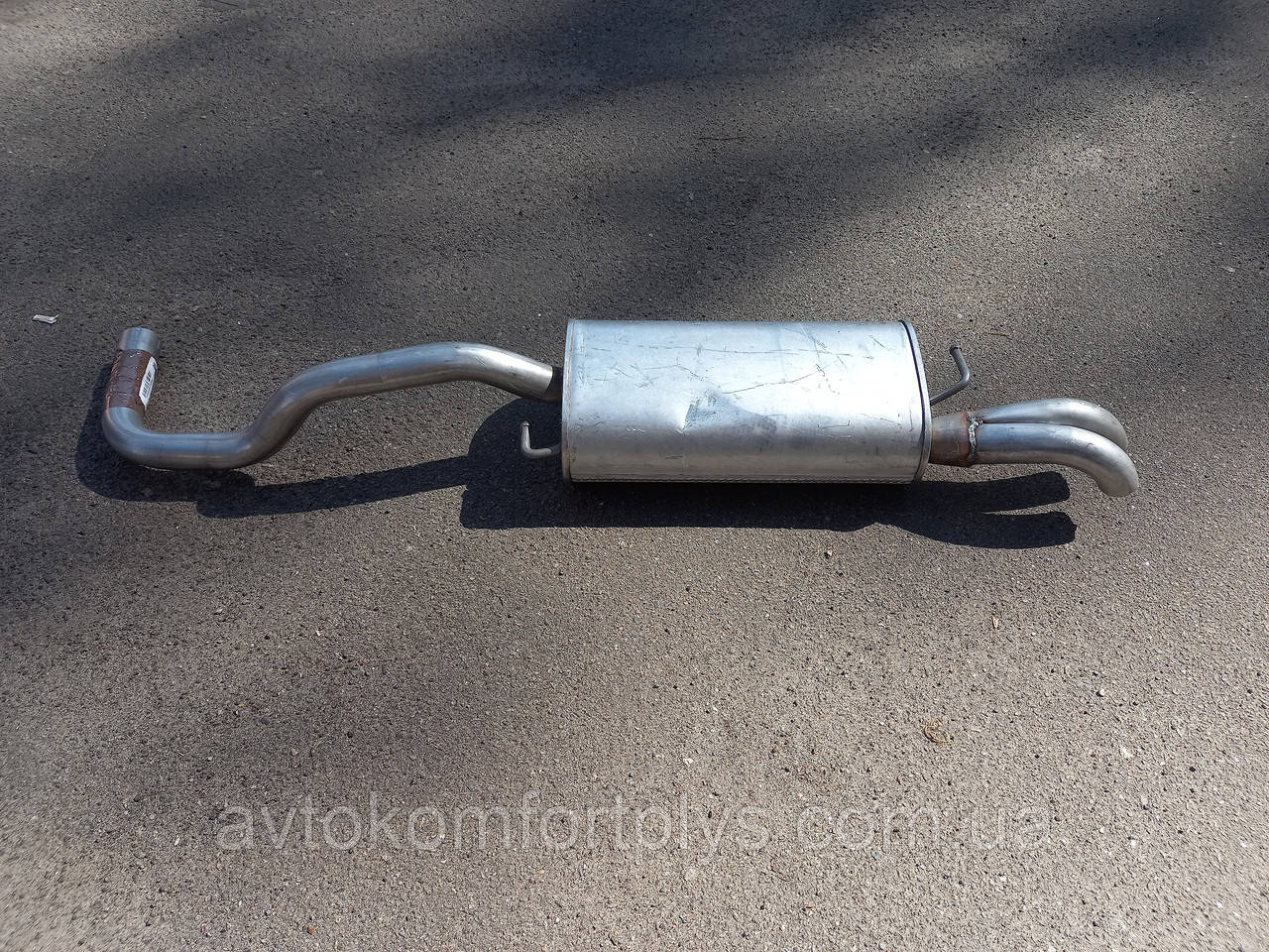 Глушник Volkswagen Polo седан / універсал 1.7 SDI дизель 1997 - 1999 рр, фото 1