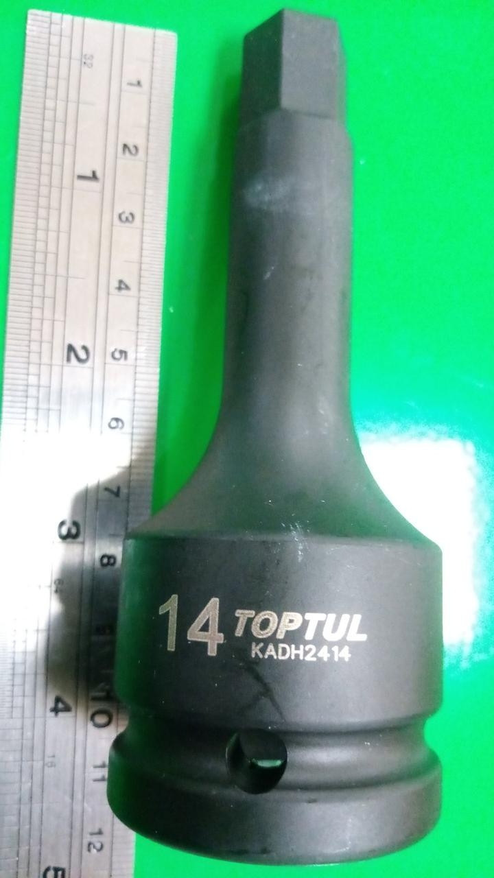 Головка ударна 3/4" HEX 14 мм TOPTUL KADH2414