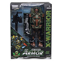 Трансформер "Warrior Armor", зеленый
