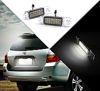 LED подсветка номера для TOYOTA (Тойота) Hiace, Highlander, RAV4, Land Cruiser 200