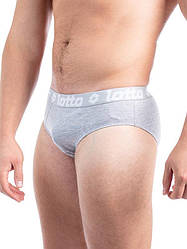 Труси чоловічі плавки сліпи на широкій гумці Lotto сірі (розміри: 46-54)