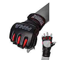Перчатки для MMA и смешанных единоборств PowerPlay 3053, черно-красные