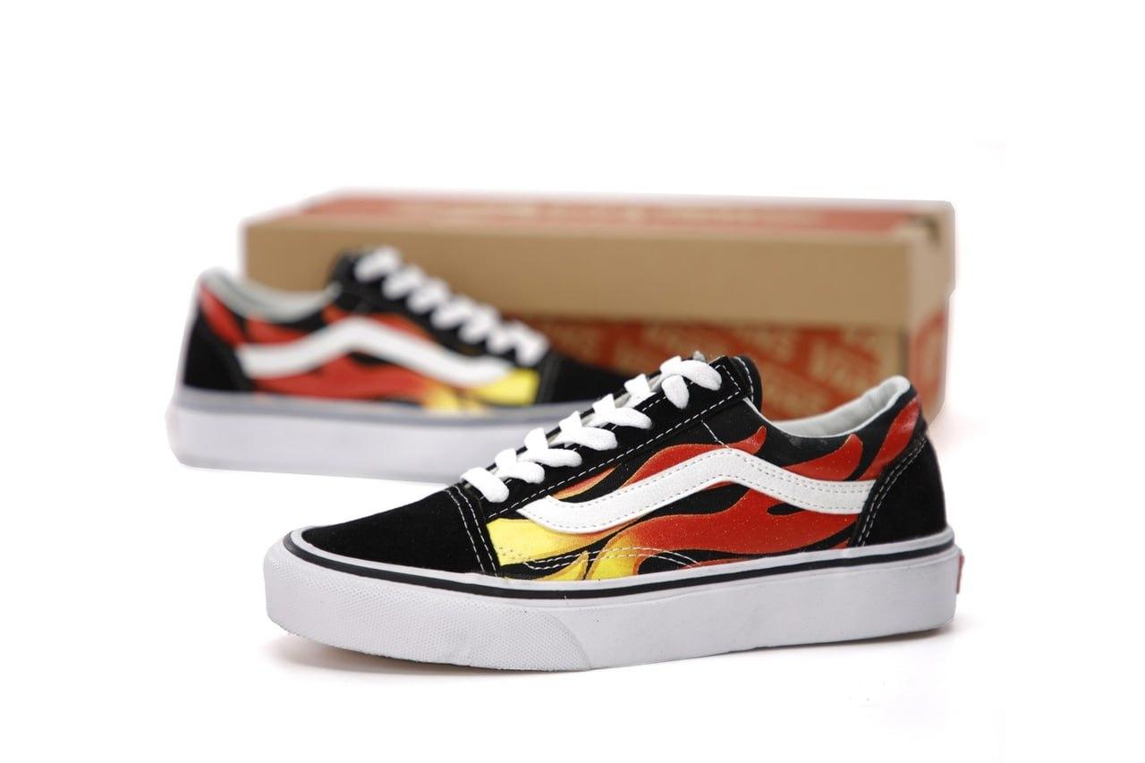 Жіночі чорні Кеди Vans Old Skool