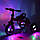 Велосипед триколісний Turbotrike M 3648-4 (EVA колеса з підсвіткою, регульоване сидіння, пляшечка), фото 3