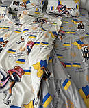 Постільна білизна полуторний Бязь Пес Патрон, фото 3