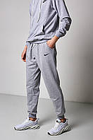 Чоловічі спортивні штани Nike, сірого кольору (трикотаж)