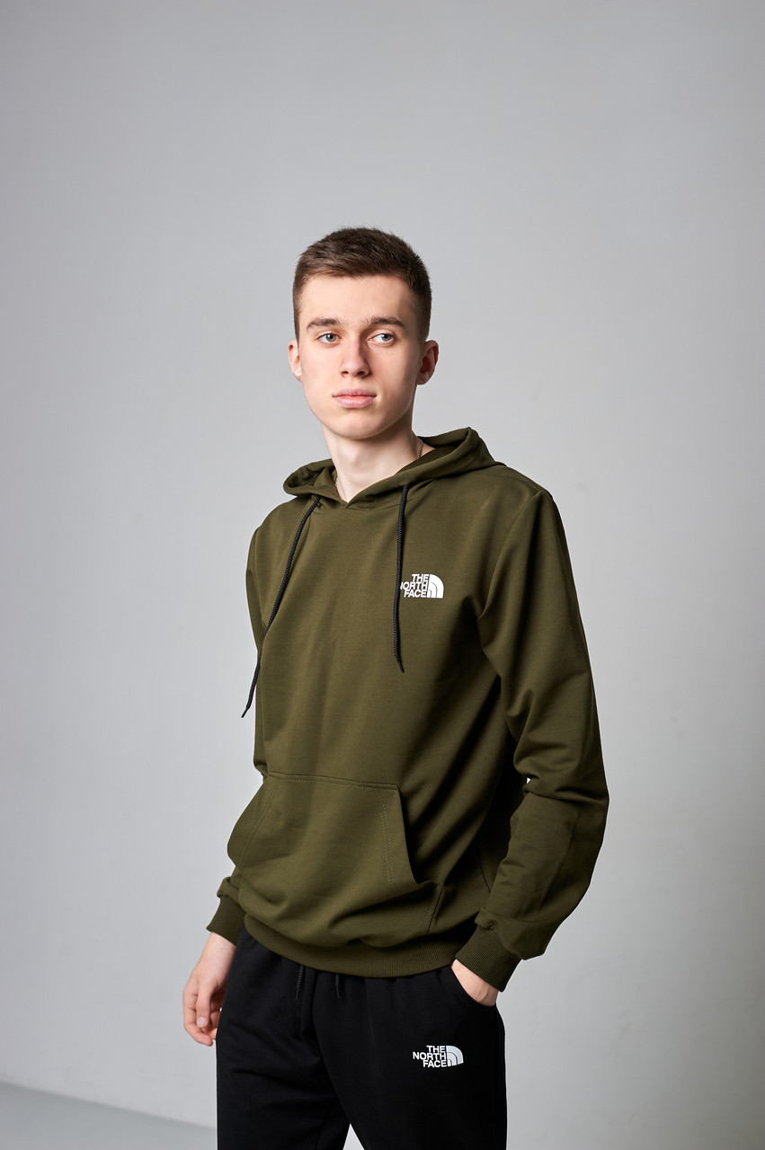 Чоловічий худі The North Face, хакі кольору