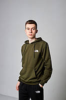 Чоловічий худі The North Face, хакі кольору