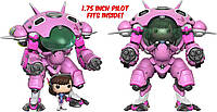 6 Funko POP Games: Overwatch D.VA и Meka 6 POP и фигурка Buddy Toy, от 36 месяцев до 1200 месяцев