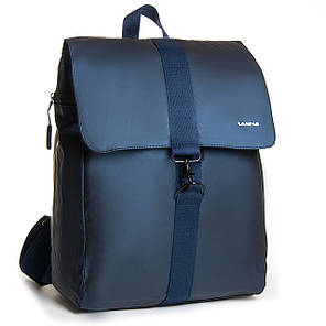 Рюкзак шкільний синій підлітковий для хлопчика тканинний водовідштовхувальний 5-11 клас Lanpad 2189, фото 2
