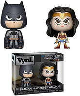 Funko Vynl: DC Comics 2 Pack Wonder Woman & Batman Standard, черный