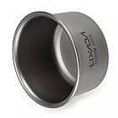 Фляга титанова для алкогольних міцних напоїв Tomshoo titanium 150 мл з титановими чарками Lixada 2 шт по 35 мл лійка та чохол, фото 8