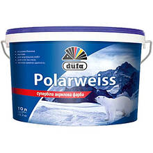 Фарба для стелі Dufa Polarweiss (D605) Білосніжний 14 кг