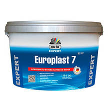 Фарба латексна водоемульсійна Dufa Europlast 7 (DE107) шовк мат Білий 1 л