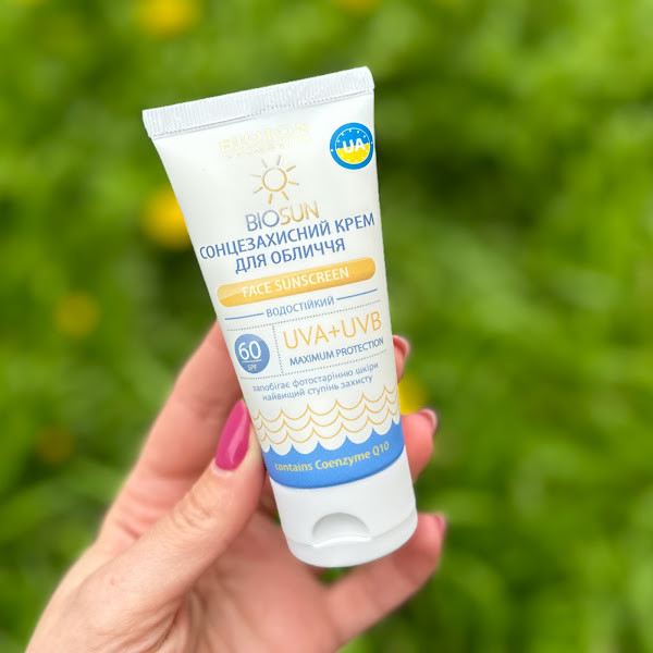 Сонцезахисний крем для обличчя SPF 60 Bioton Cosmetics BioSun, 50 мл - фото 1 - id-p1837289327